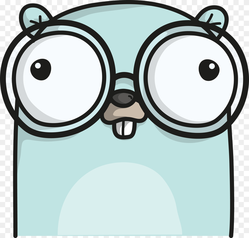Datei Anzeigen Golang Gopher China, Accessories, Glasses, Ammunition, Grenade Free Png Download
