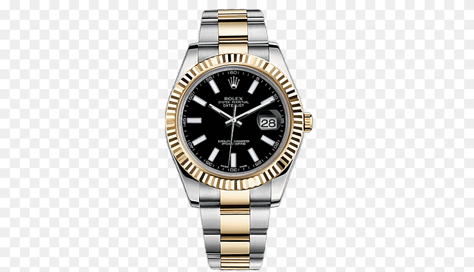 Datejust Ii Steel Yellow Gold Ref Watches, Arm, Body Part, Person, Wristwatch Free Png