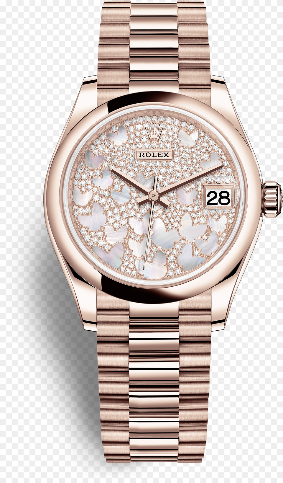 Datejust Rolex Datejust Butterfly, Arm, Body Part, Person, Wristwatch Png Image