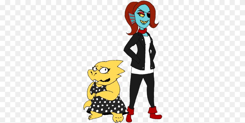 Dating Alphys Undertale Undyne Dating Outfit, Person, Publication, Comics, Book Free Transparent Png