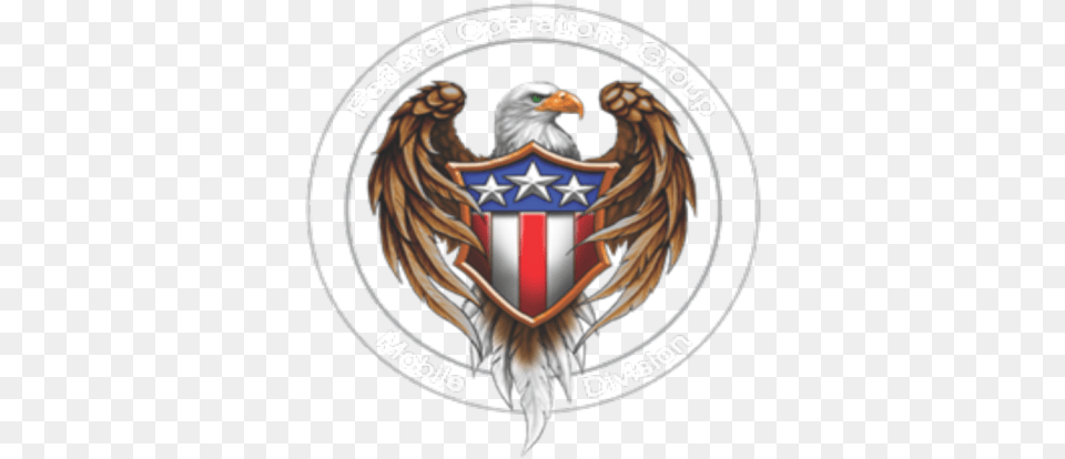 Datm Eagle Logo Roblox American Shield, Emblem, Symbol, Animal, Bird Free Png