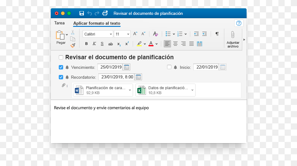 Datos Adjuntos En Tareas Formato Coordenadas Gps En Cita Outlook Calendario, File, Webpage, Text, Page Free Png Download