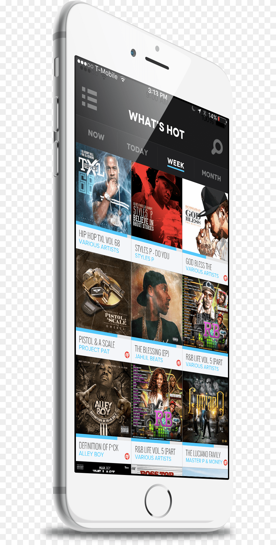 Datpiff Apps For Ios Android And Smartphone, Electronics, Phone, Mobile Phone, Adult Free Transparent Png