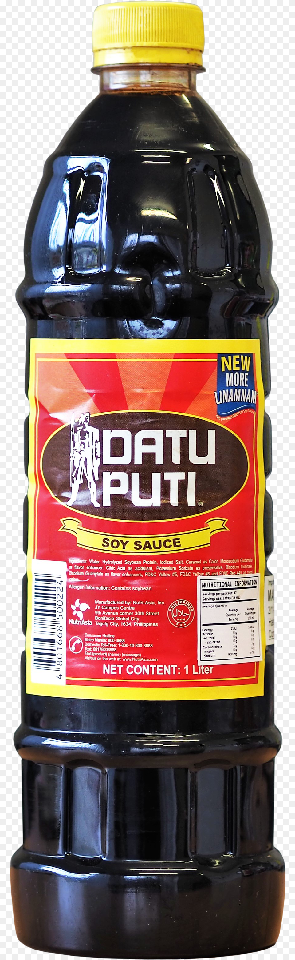 Datu Puti Soy Sauce, Food, Seasoning, Syrup, Bottle Free Transparent Png