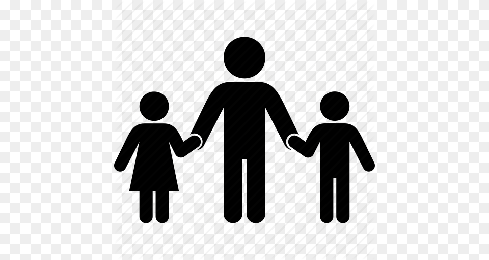 Daughter Family Father Group Human Son Icon, Body Part, Hand, Person, Silhouette Png