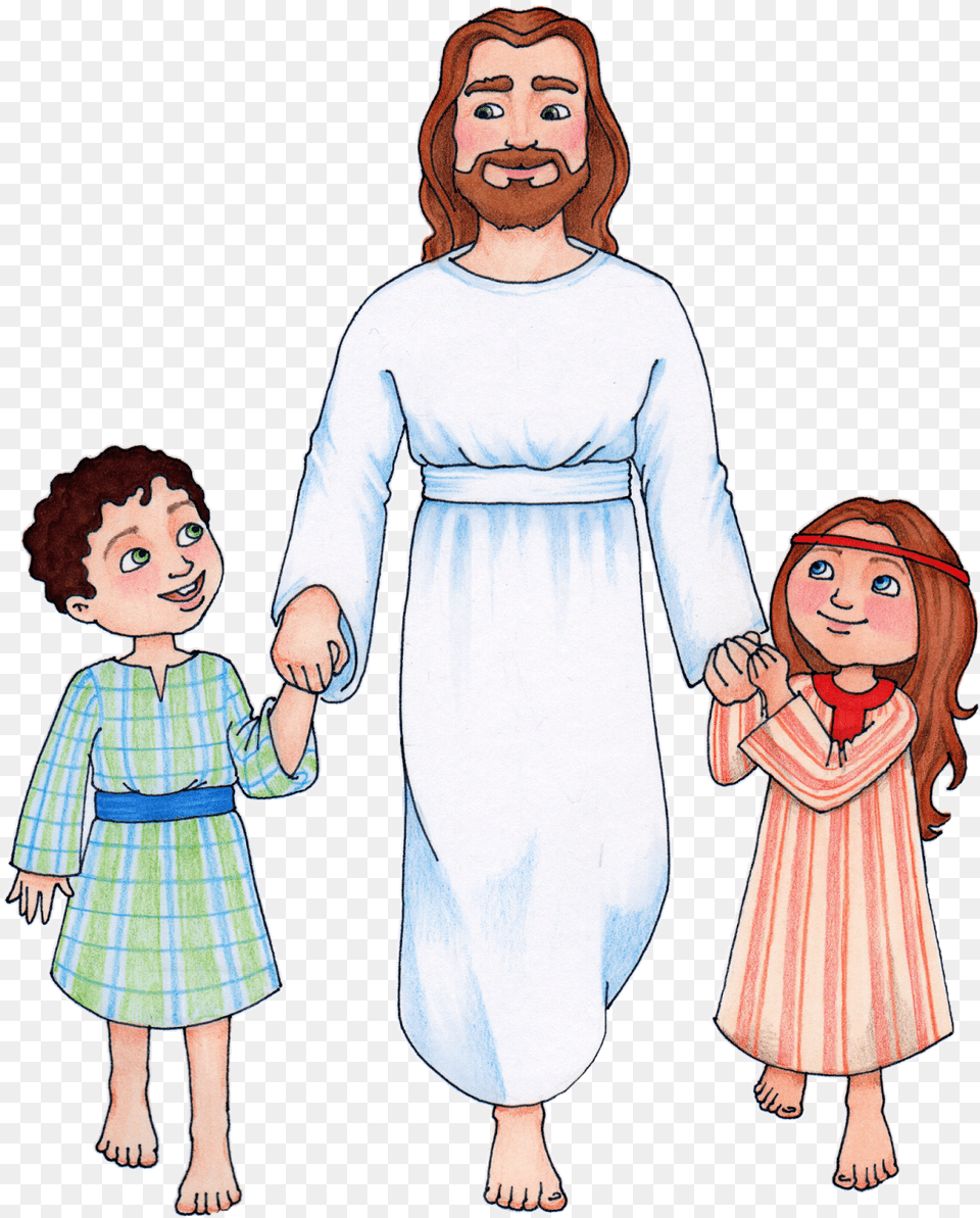 Daughter Jesus Christ Lds Clipart, Adult, Sleeve, Person, Long Sleeve Free Png Download