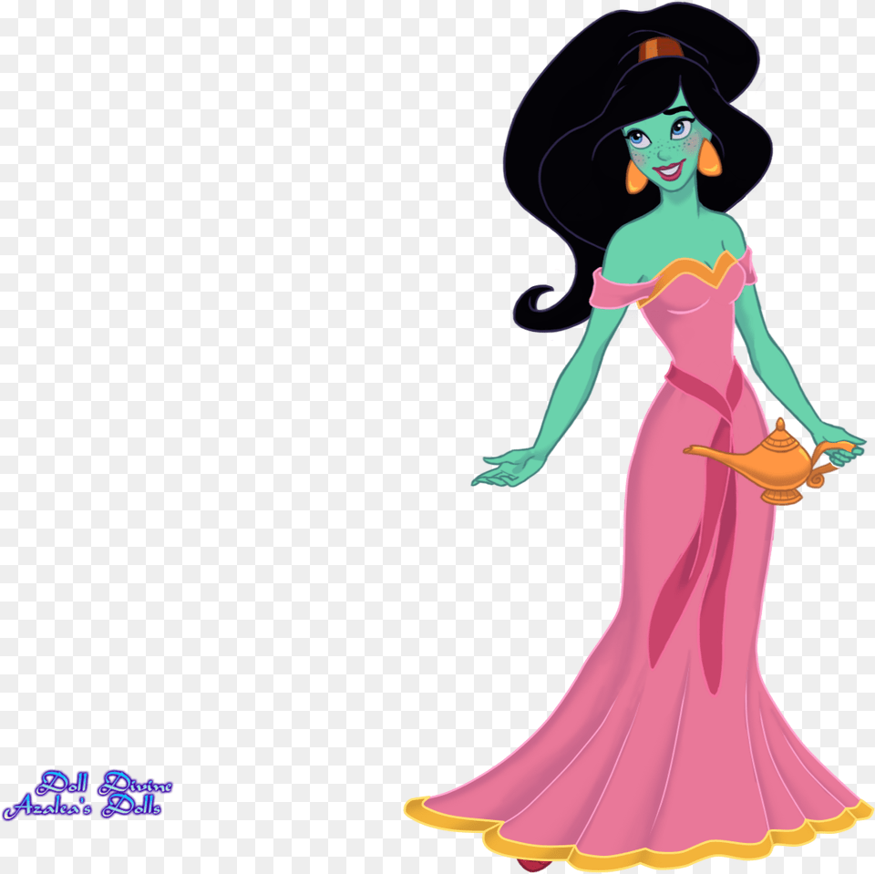 Daughter Of The Genie From Aladdin, Clothing, Formal Wear, Dress, Adult Free Png Download