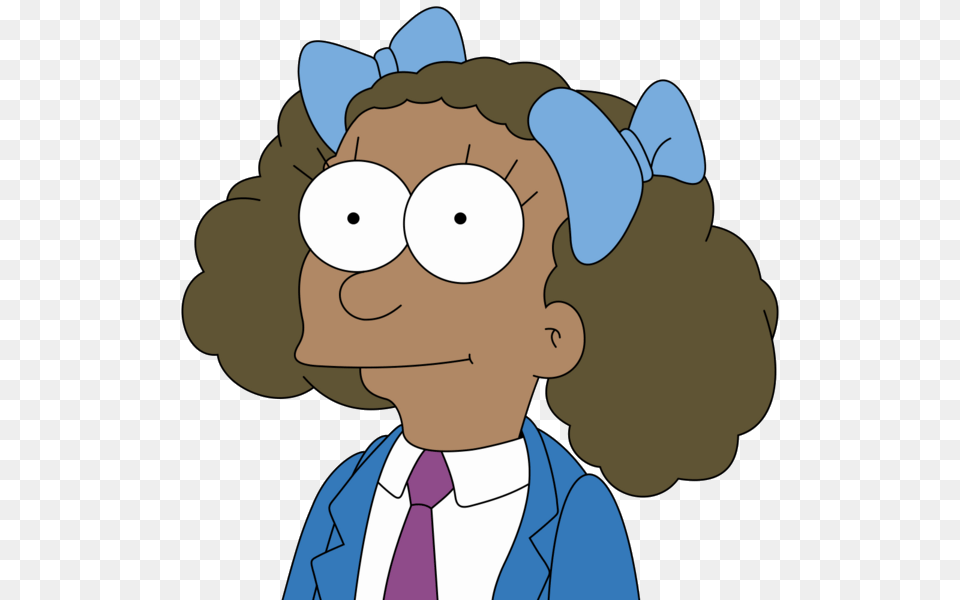 Daughter Simpsons Dr Hibbert Wife, Cartoon, Face, Head, Person Png Image