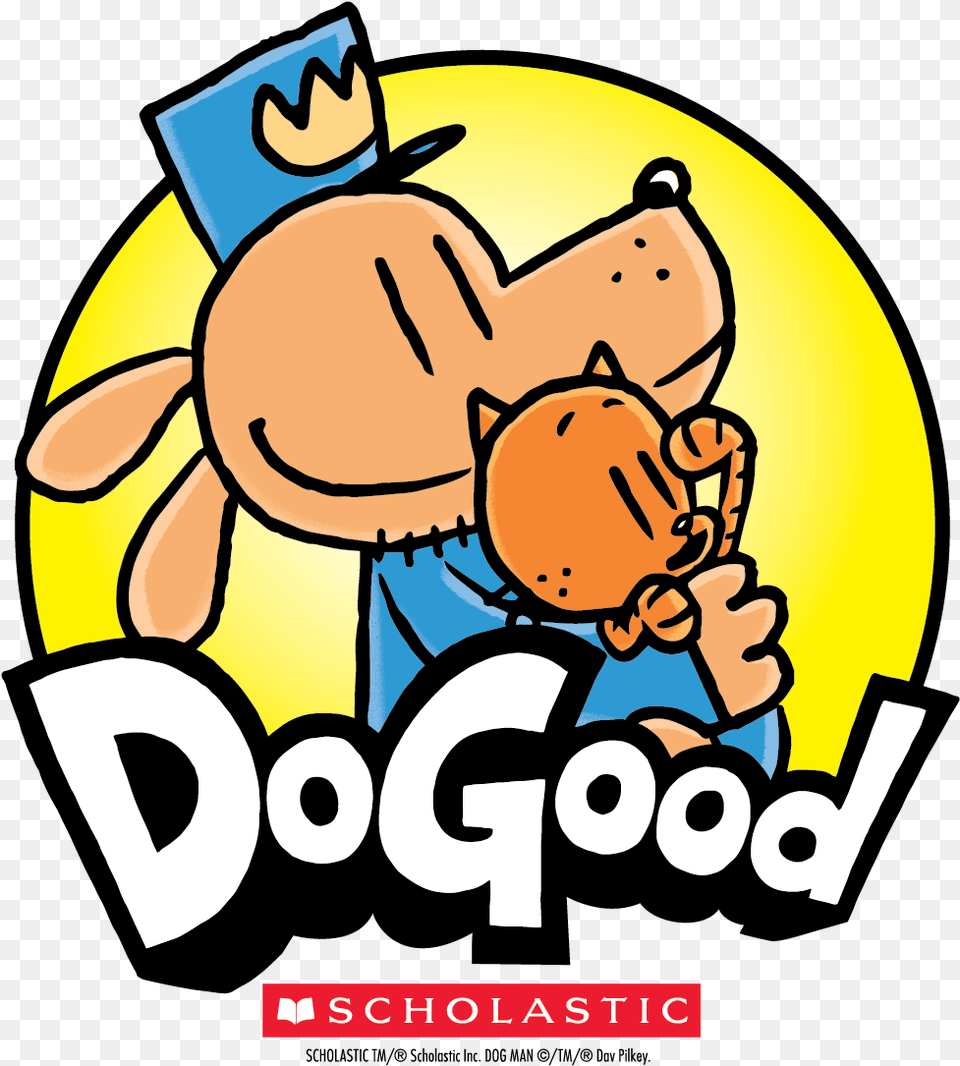Dav Pilkey Dog Man, Advertisement, Poster Png