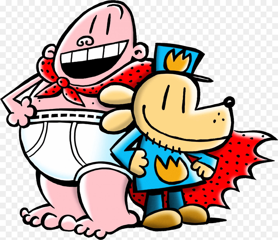 Dav Pilkey Makes Dog Man Clipart Captain Underpants And Dogman, Baby, Person Free Png
