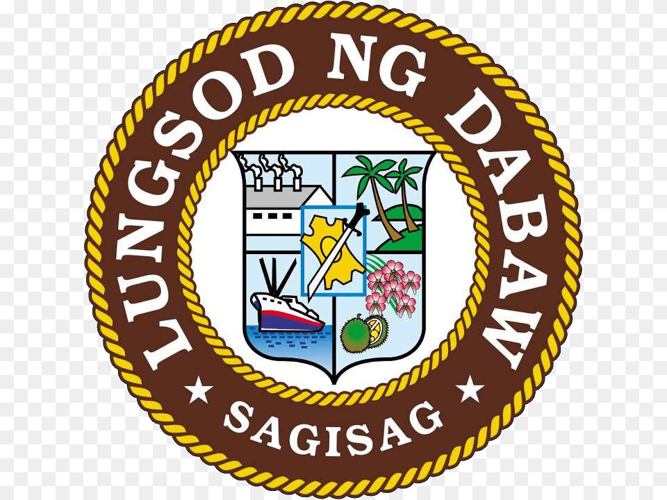 Davao City Ph Official Seal Davao City Disaster Risk Reduction And Management Office, Logo, Architecture, Building, Factory Png