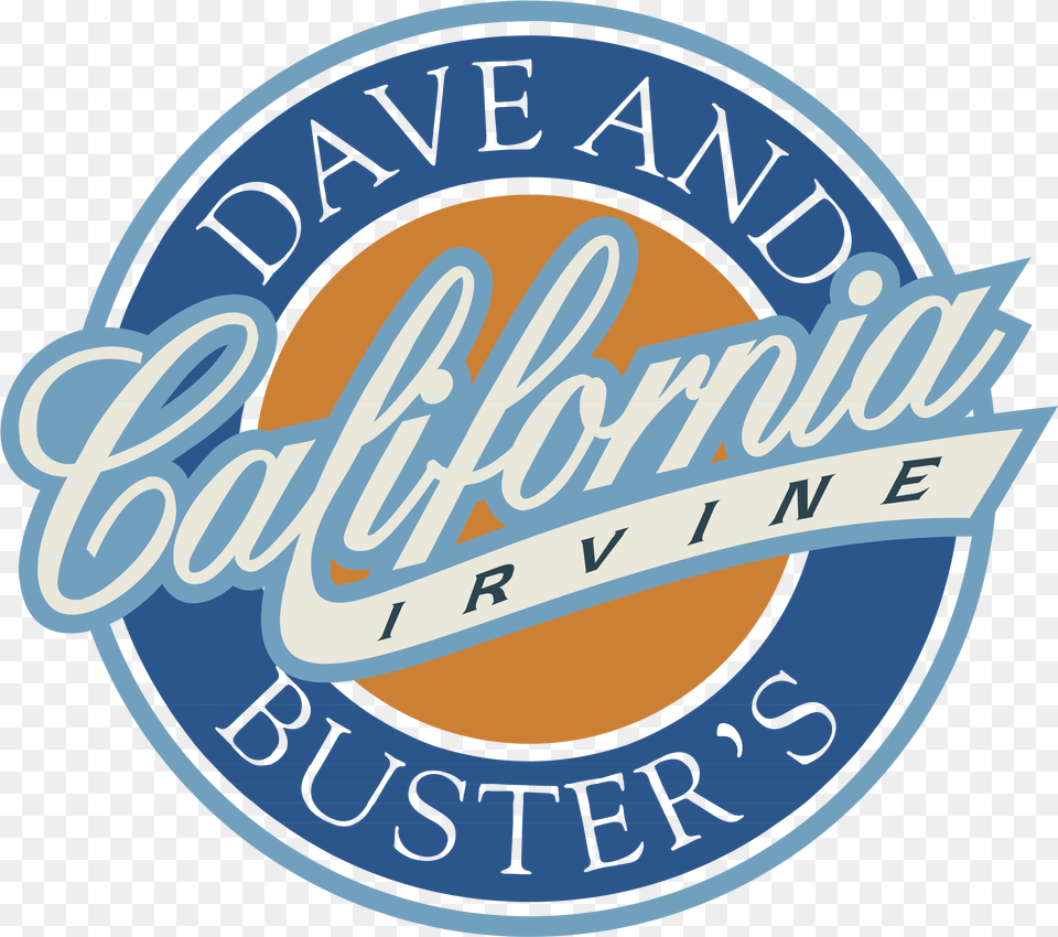 Dave And Buster39s California Irvine Logo Transparent Dave And Busters Logo Vector, Badge, Symbol, Architecture, Building Png