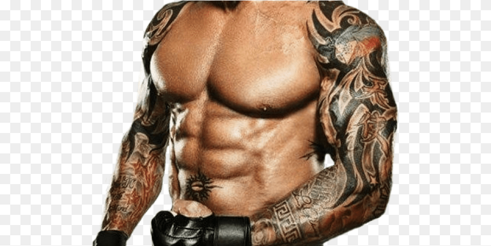 Dave Batista Six Pack, Person, Skin, Tattoo, Arm Free Transparent Png