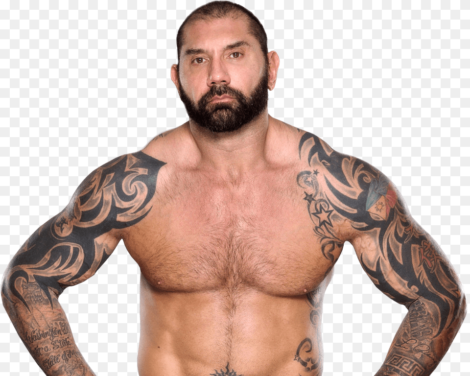 Dave Bautista High Quality Image Batista 2016, Person, Skin, Tattoo, Face Png