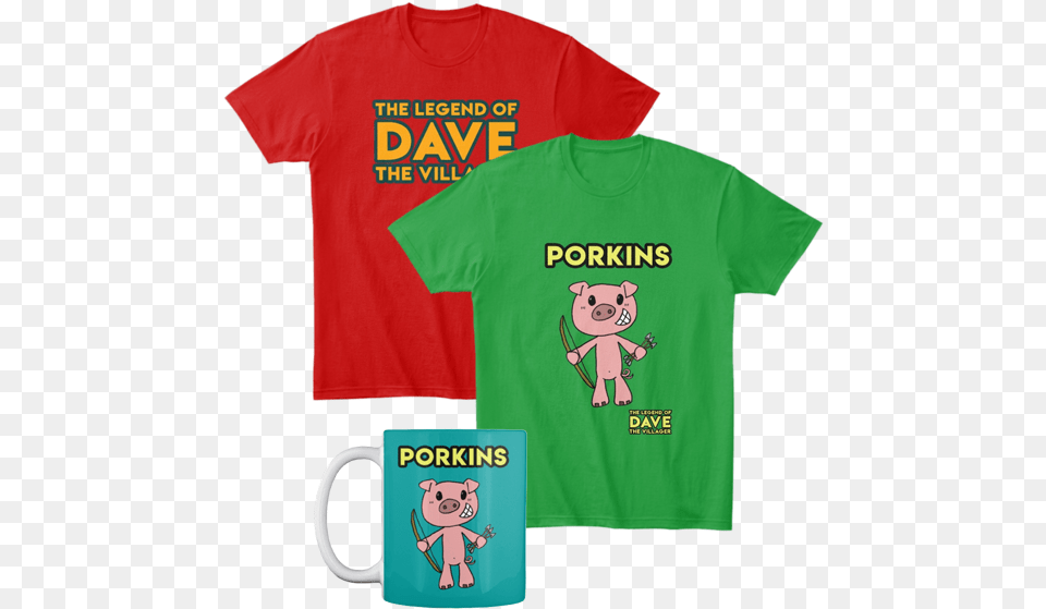 Dave Merch Cartoon, Clothing, T-shirt, Cup, Shirt Free Transparent Png