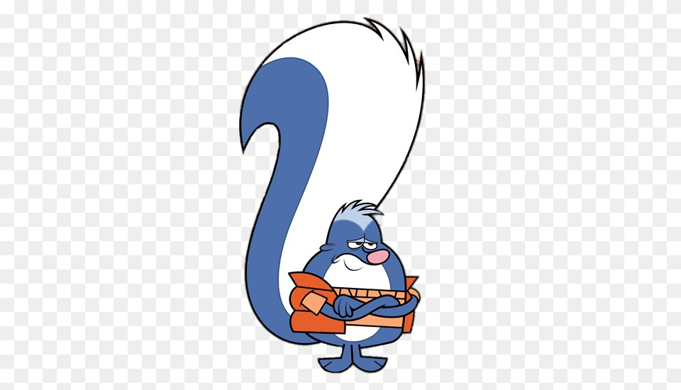 Dave The Skunk Arms Crossed, Cartoon, Book, Comics, Publication Free Png