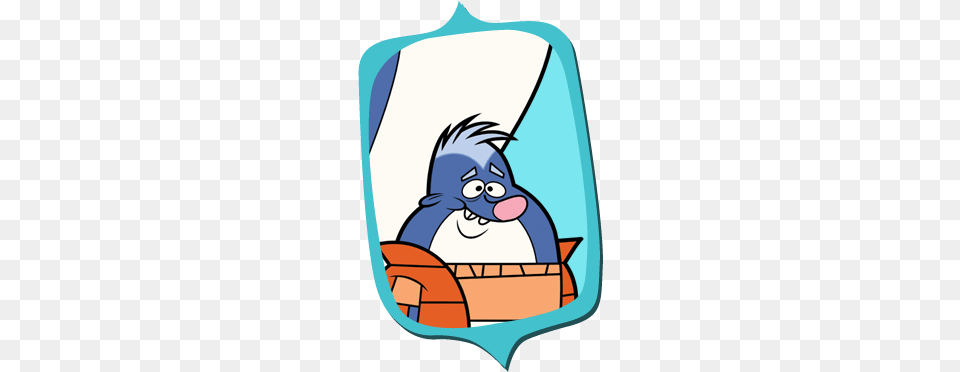Dave The Skunk In The Mirror, Animal, Bird, Jay, Cartoon Free Png Download