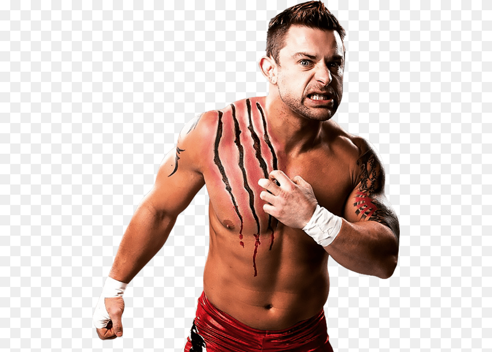Davey Wrestling Has His Positives And Negatives But American Wolves Smackdown Live, Tattoo, Skin, Person, Hand Free Png