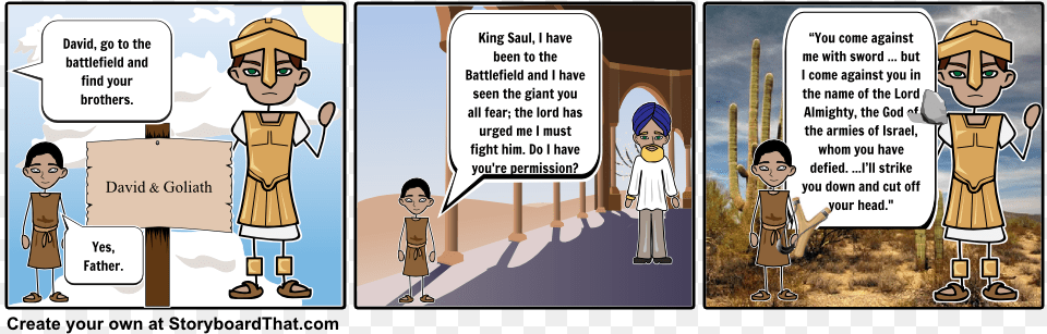 David And Goliath, Book, Comics, Publication, Baby Png Image