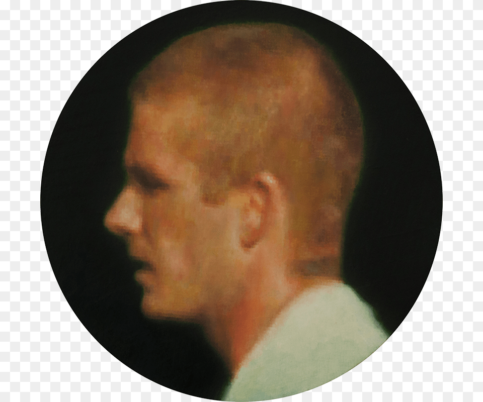 David Beckham Circle, Portrait, Art, Photography, Face Free Png Download