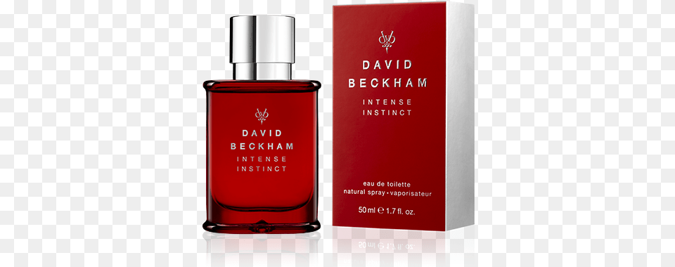 David Beckham Intense Instinct Eau De Toilette, Bottle, Cosmetics, Perfume, Aftershave Free Transparent Png