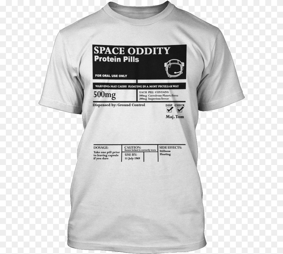 David Bowie Inspired Space Oddity T Shirt Bw The Nipple T Shirts, Clothing, T-shirt, Adult, Male Free Png