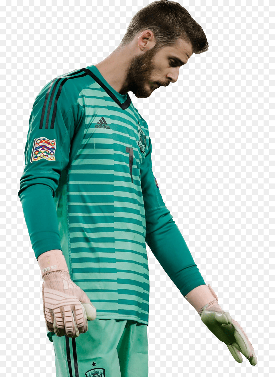 David De Gearender David De Gea Spain, Shirt, Person, Clothing, Face Free Png Download