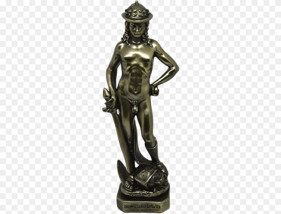 David Di Donatello David Di Donatello Scultura, Bronze, Figurine, Adult, Male Free Png