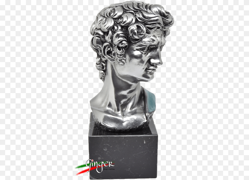 David Di Michelangelo Testa Con Base Marmo Bust, Art, Figurine, Person Png