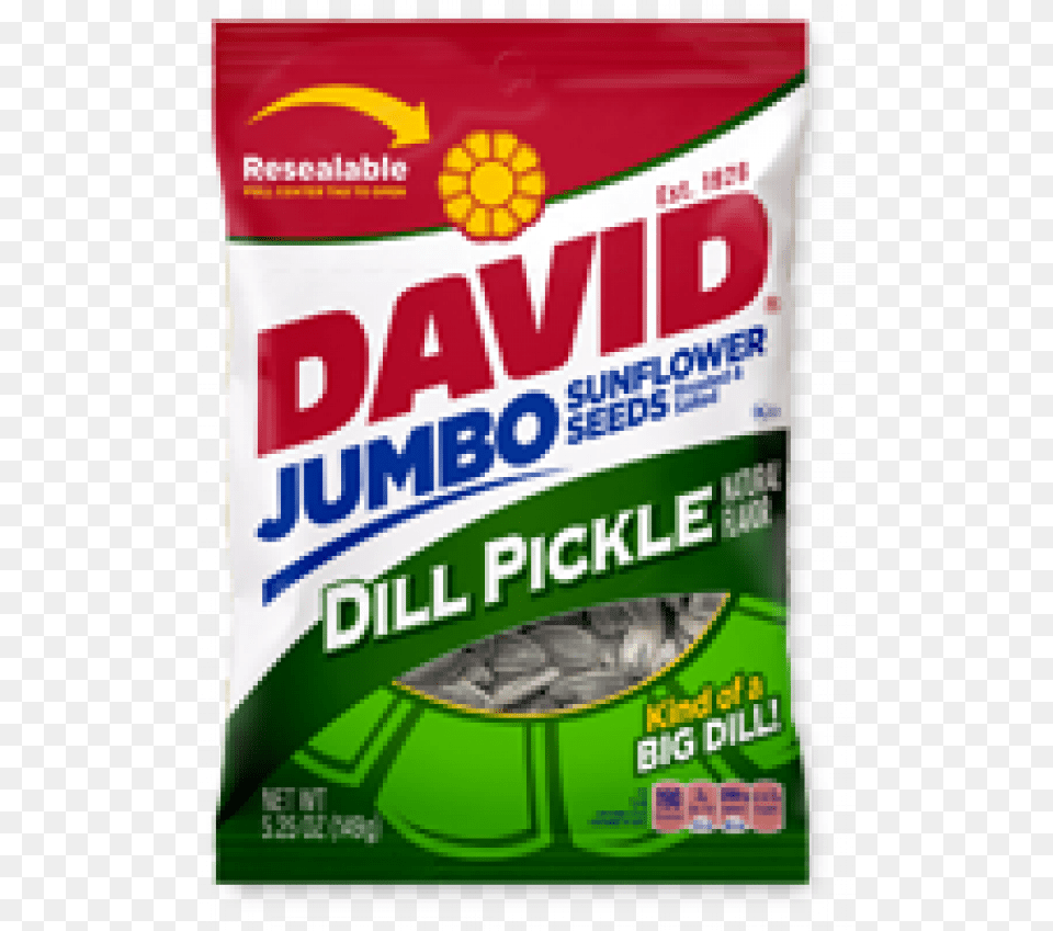 David Dill Pickle Sunflower Seeds, Gum, Dynamite, Weapon Free Png Download