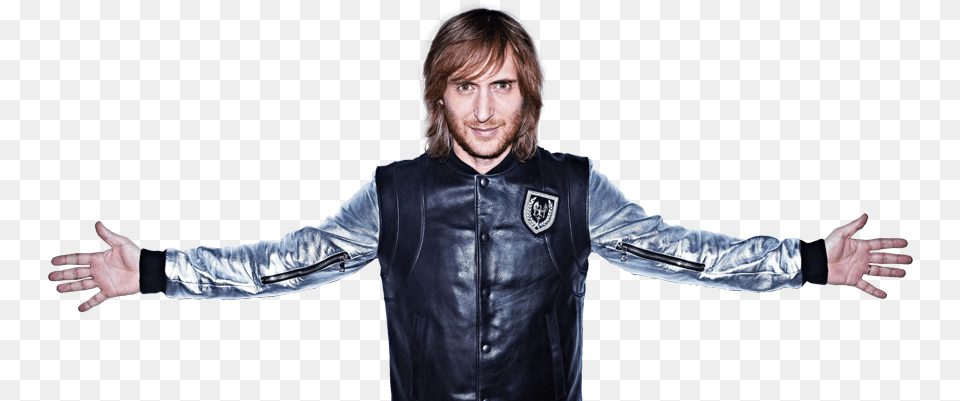 David Guetta, Body Part, Person, Long Sleeve, Jacket Free Transparent Png