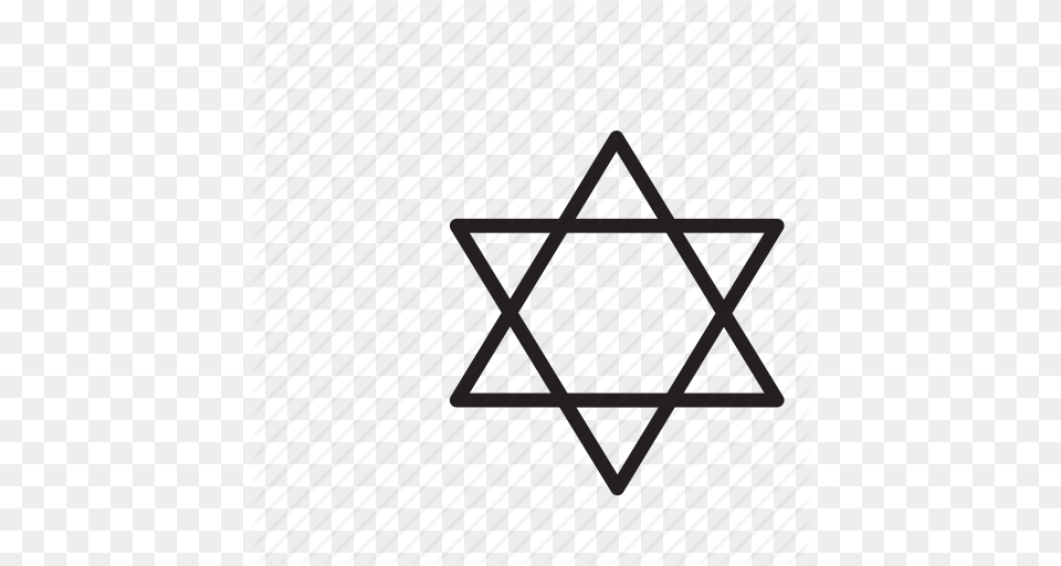 David Israel Jewish Judaism Religion Star Star Of David Icon, Star Symbol, Symbol, Triangle, Gate Free Png