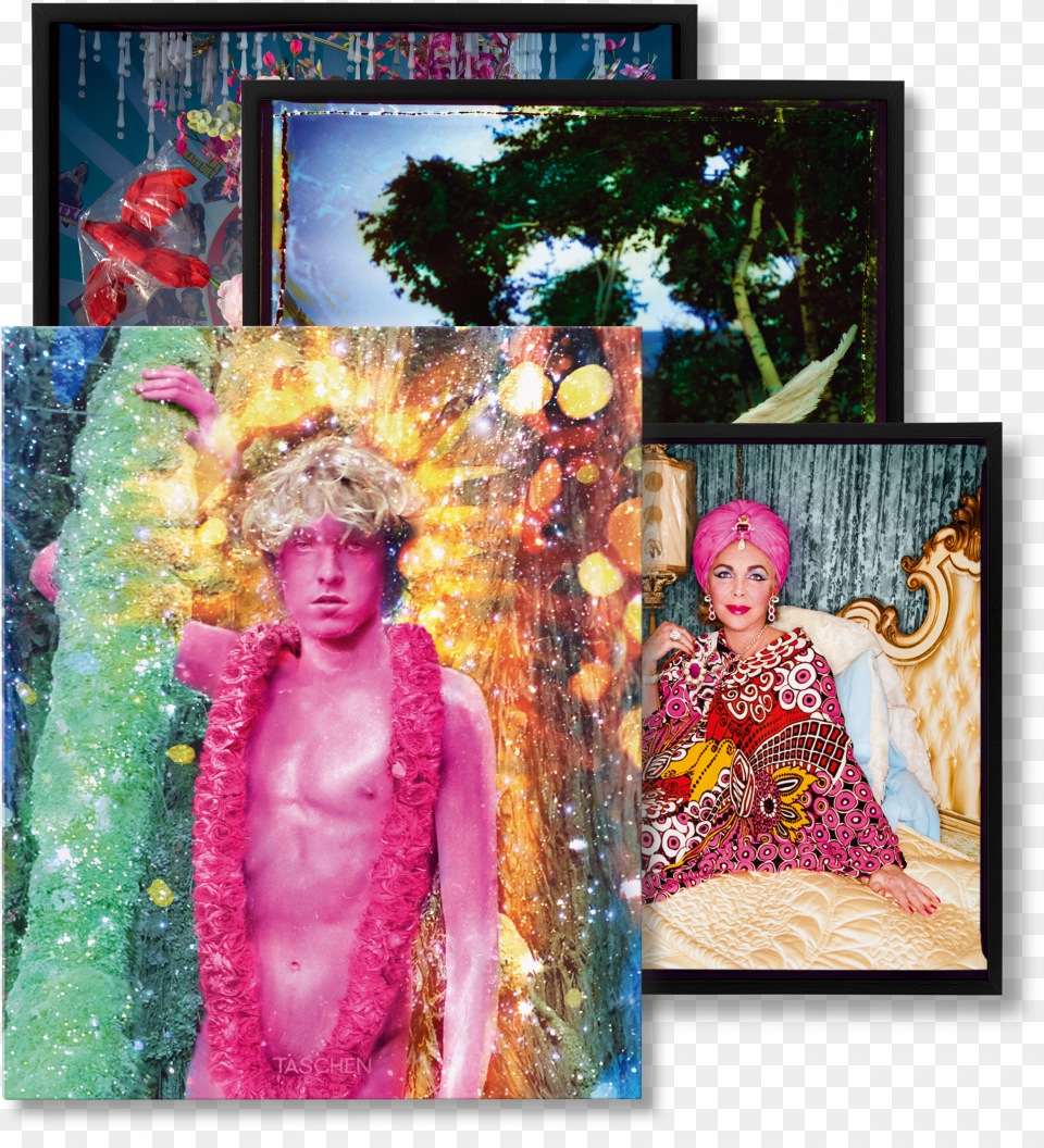 David Lachapelle Good News, Art, Collage, Flower Arrangement, Person Free Png Download