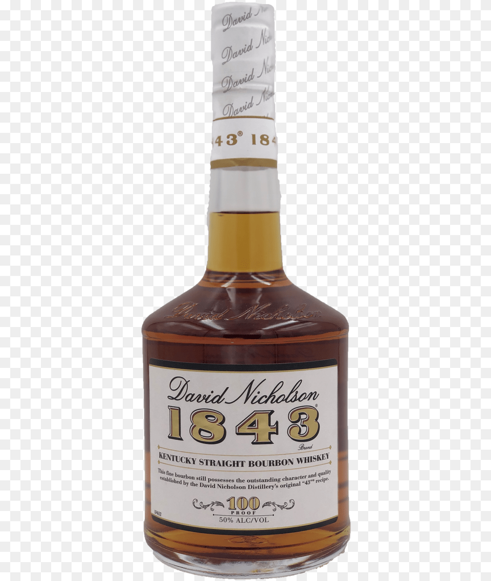 David Nicholson 1848 Kentucky Straight Bourbon Whiskey, Alcohol, Beverage, Liquor, Whisky Free Transparent Png