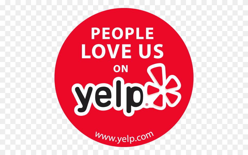 David Sons Fine Jewelers People Love Us On Yelp Sticker, Logo Free Png