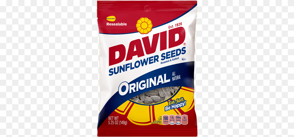 David Sunflower Seeds David Sunflower Seeds Jumbo, Can, Tin Free Transparent Png