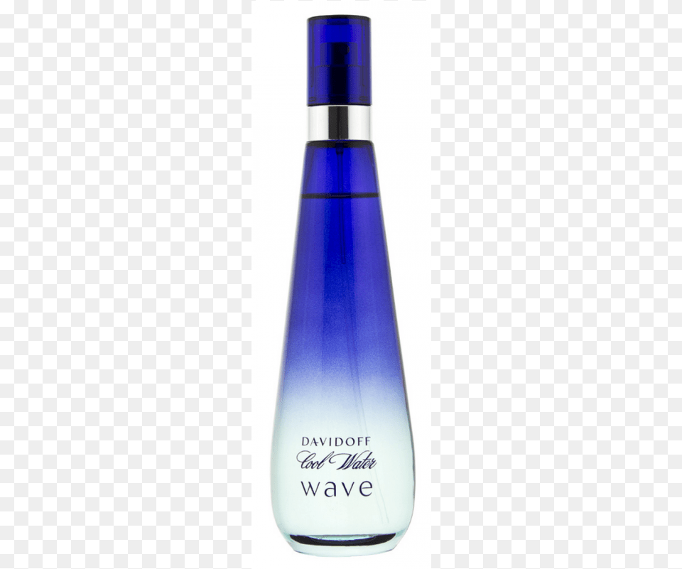 Davidoff Cool Water Wave, Bottle, Cosmetics, Perfume Png