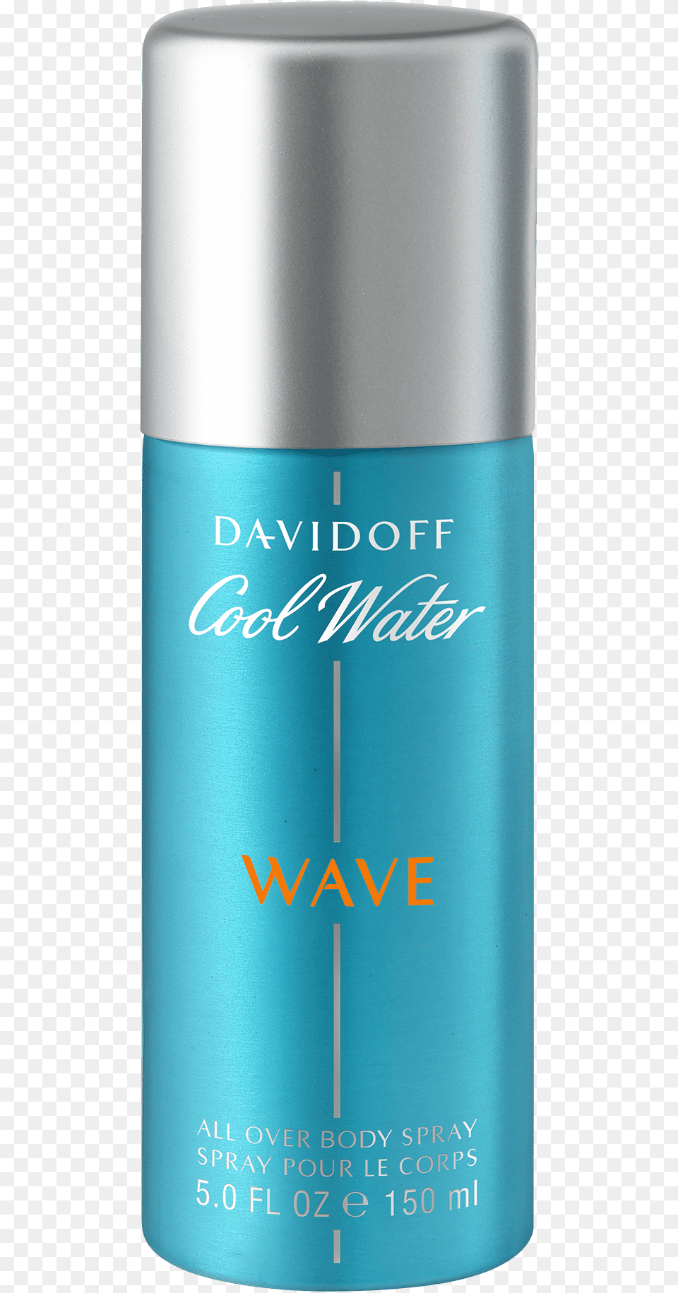 Davidoff Cool Water Wave Body Spray, Cosmetics, Deodorant, Can, Tin Free Png Download