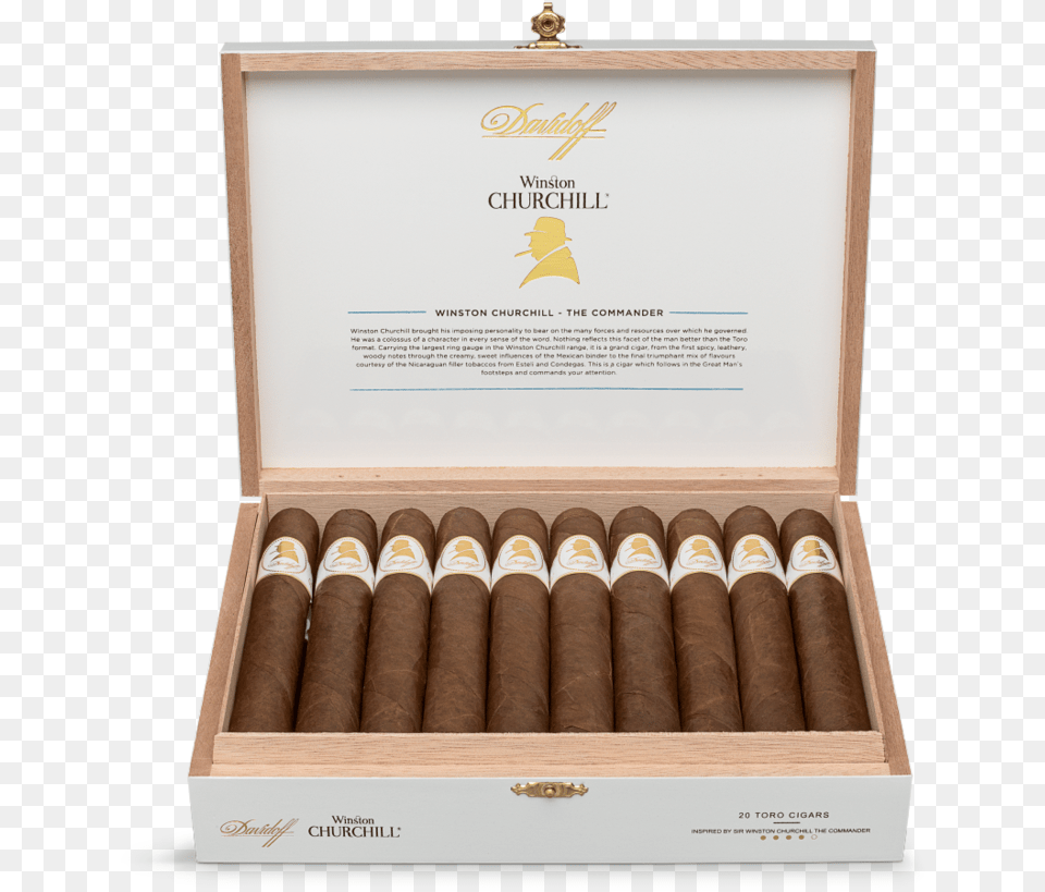 Davidoff Winston Churchill Toro, Face, Head, Person, Box Png Image