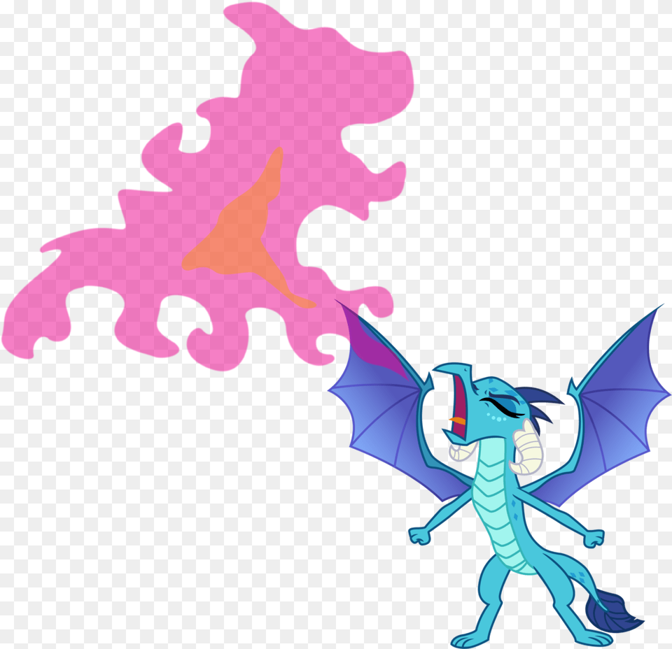 Davidsfire Dragon Dragoness Eyes Closed Female Ember Mlp Fire Breath Free Transparent Png