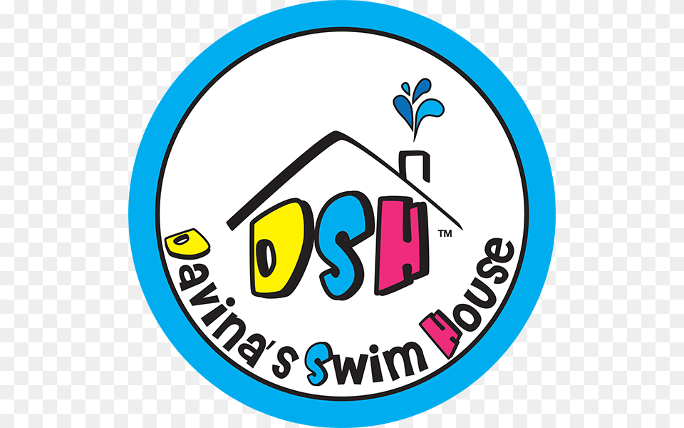 Davinas Swim House Davina39s Swim House, Logo, Symbol, Text, Number Png Image