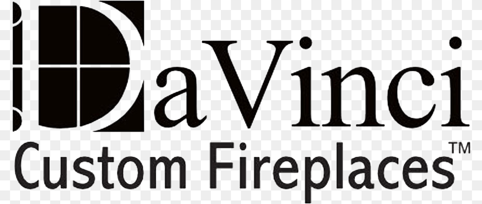 Davinci Custom Fireplaces Logo, Text, Blackboard Free Png Download