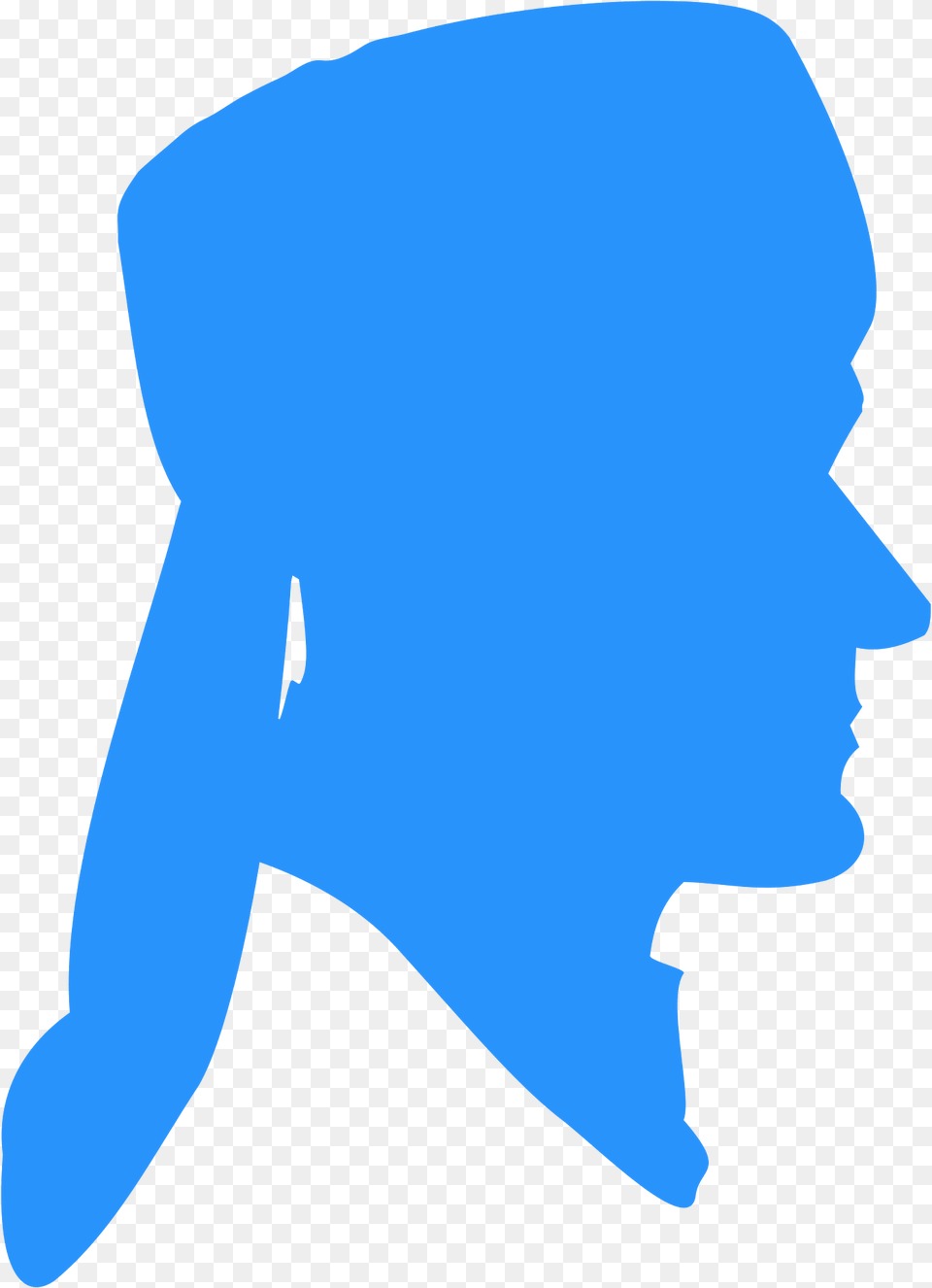 Davy Crockett Profile Silhouette Silhouette, Person, Animal, Mammal, Sea Life Free Png