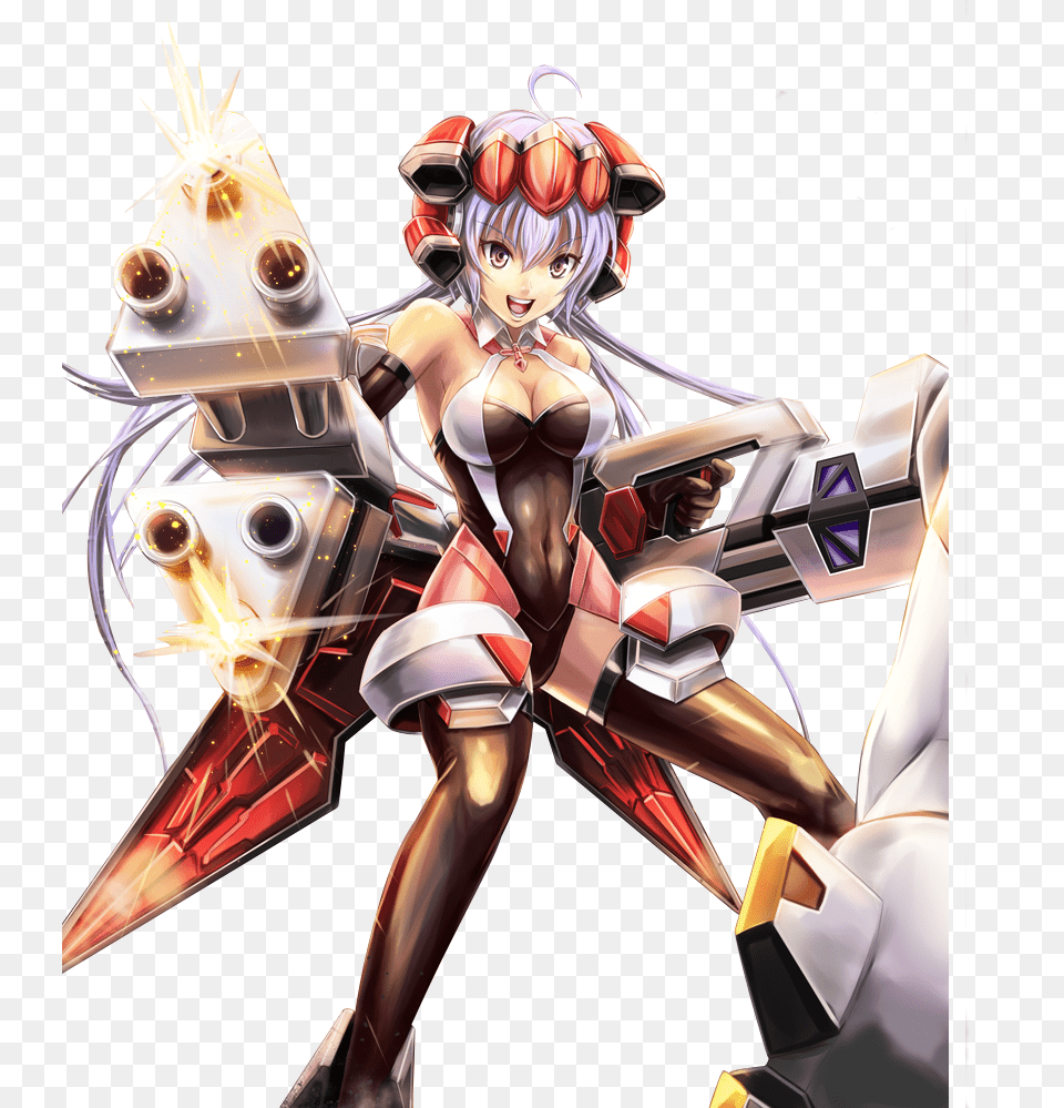 Dawnquirk Senki Zesshou Symphogear Chris Figure, Adult, Book, Comics, Female Free Png Download