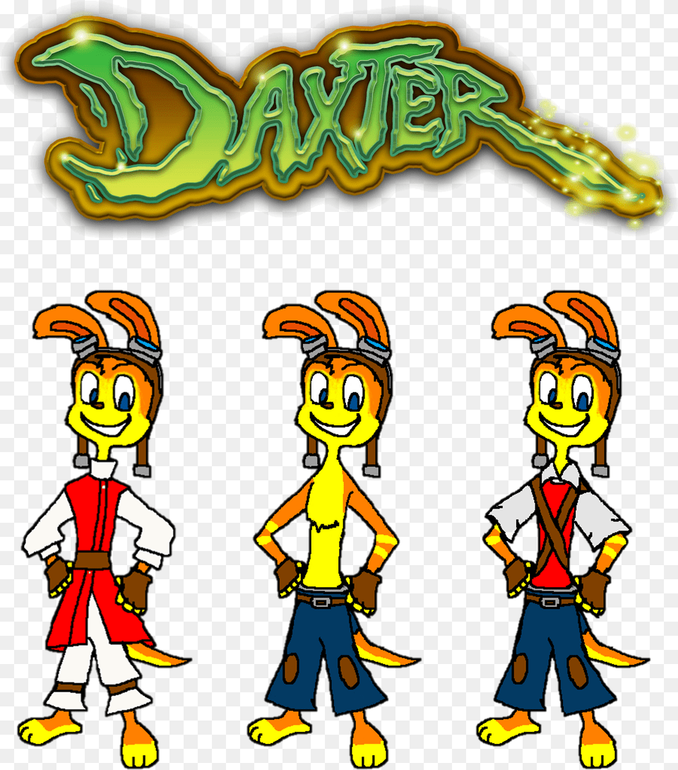 Daxter Daxter The Ottsel Orange Lighting Wallpaper Daxter Psp Logo, Publication, Book, Comics, Person Free Png