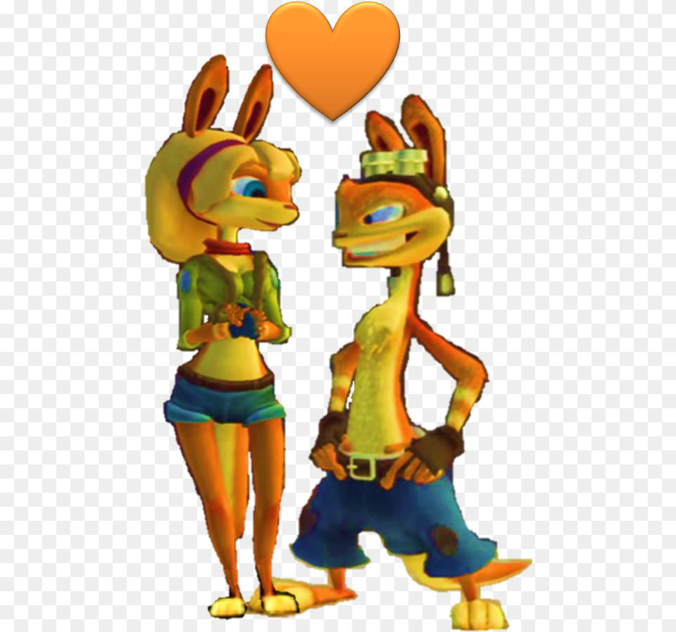 Daxter Fondo De Pantalla Entitled Daxter And Tess Ottsel Cartoon, Adult, Female, Person, Woman Png Image