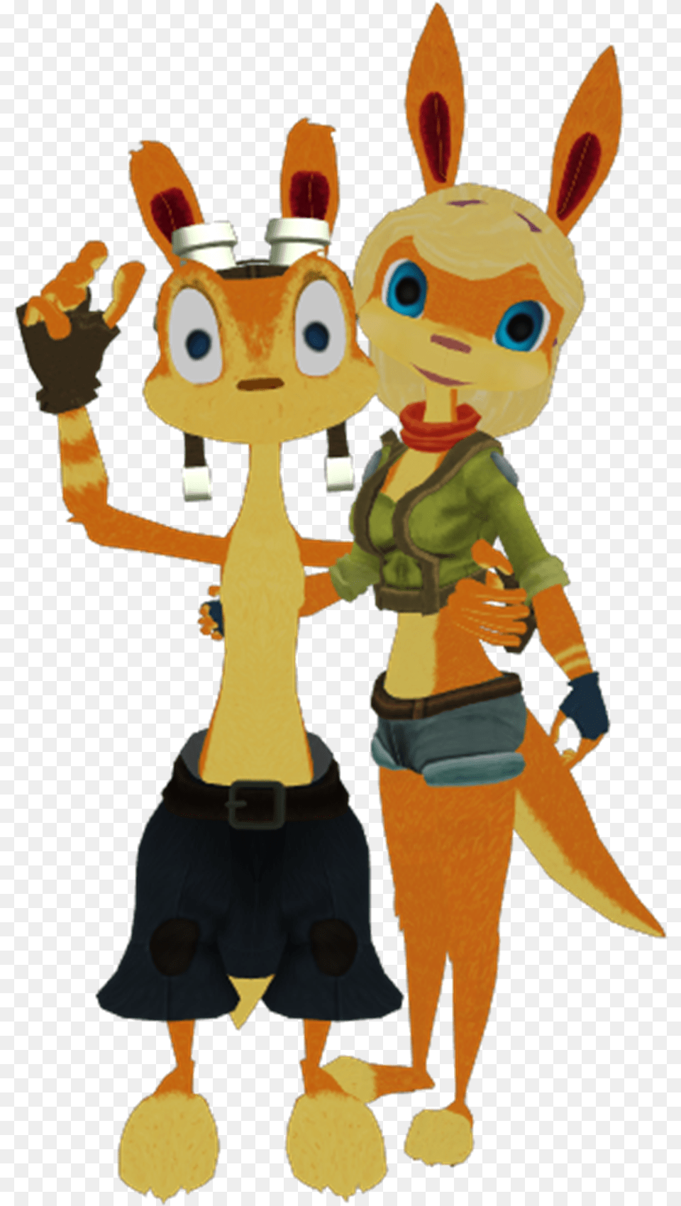 Daxter Images Daxter And Tess The Ottsel Renders Hd Daxter, Baby, Person, Boy, Child Png