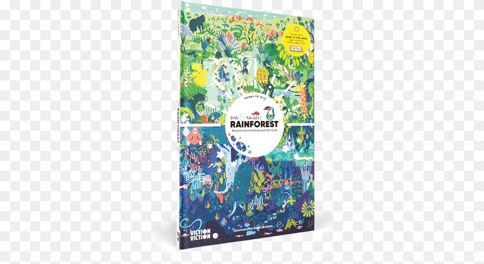 Day Amp Night Day And Night Rainforest, Book, Publication, Comics, Art Free Transparent Png
