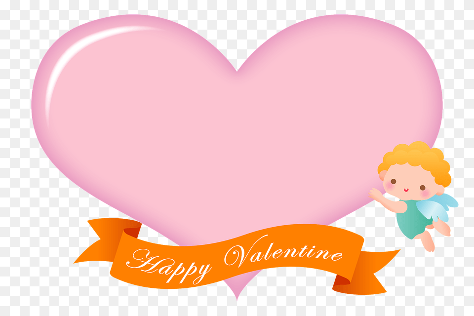 Day Cupid And Heart Clipart, Balloon, Baby, Person, Face Free Png Download