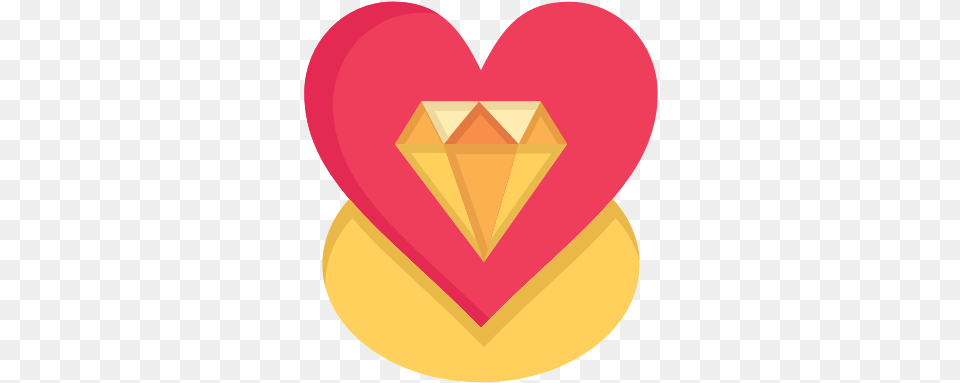 Day Diamond Heart Love Valentine Girly Free Png
